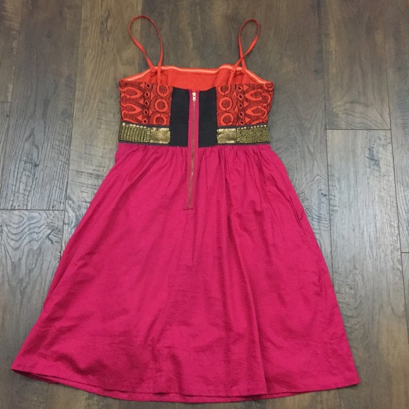 💘 Anthropologie Floreat Subcontinent Dress 💘 - Picture 7 of 8